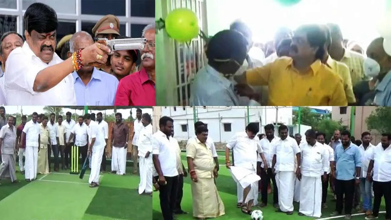  விளையாட்டுத்தனத்தில் விஜய்க்கு சீனியர் ராஜேந்திர பாலாஜி!