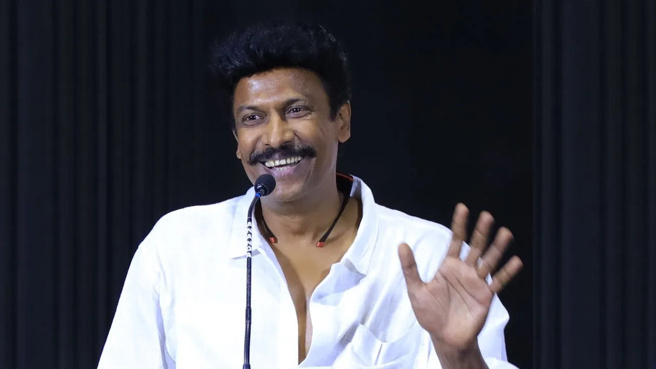  “சாமுக்கு இந்த மேடை ரொம்ப லேட்டாக கிடைத்துள்ளது” - சமுத்திரக்கனி