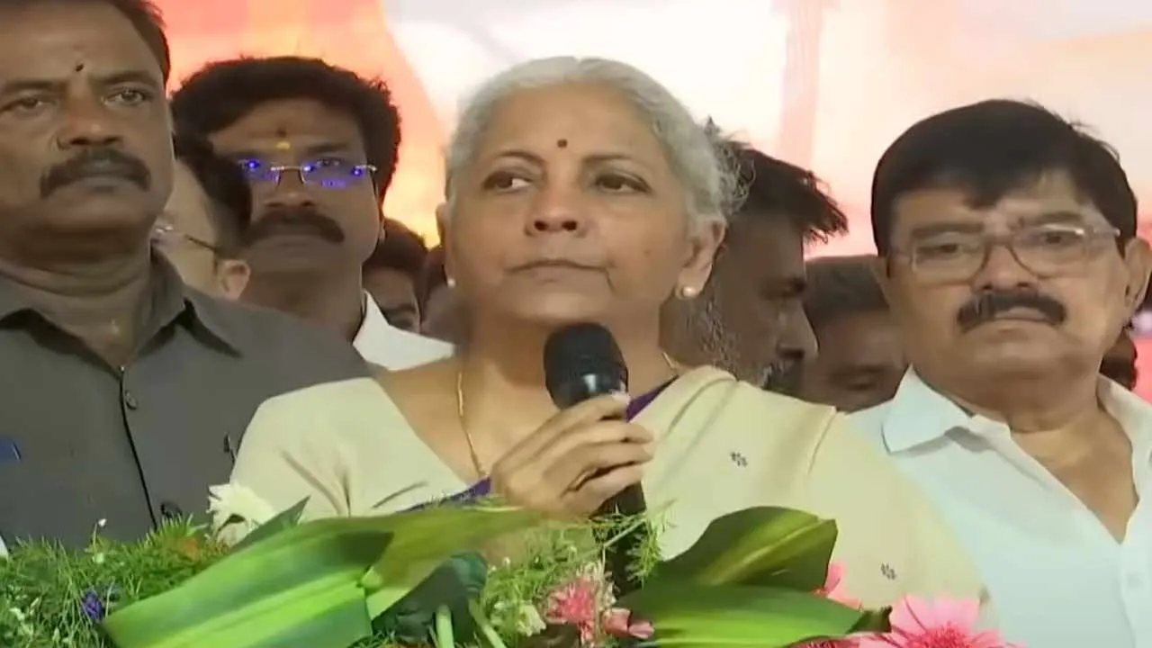  Nirmala sitharaman said They prevented Moopanar from becoming Prime Minister 