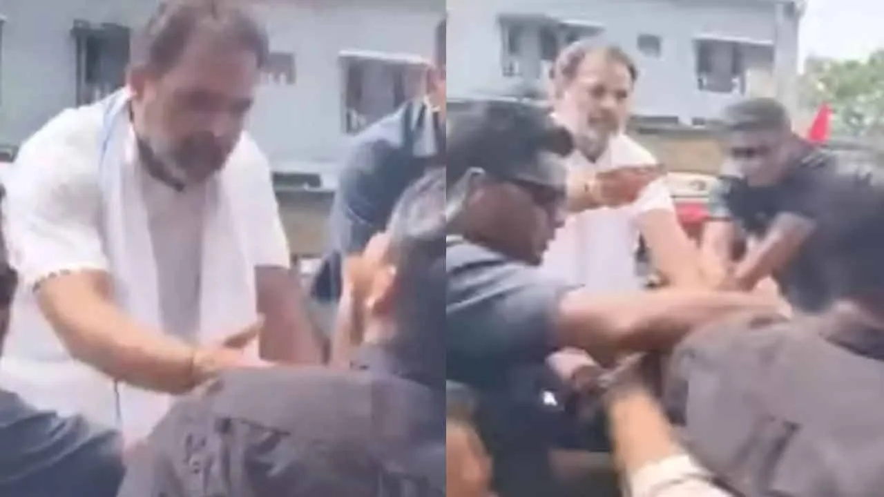  Rahul Gandhi surprised them by giving them sweets at BJP members who fought 