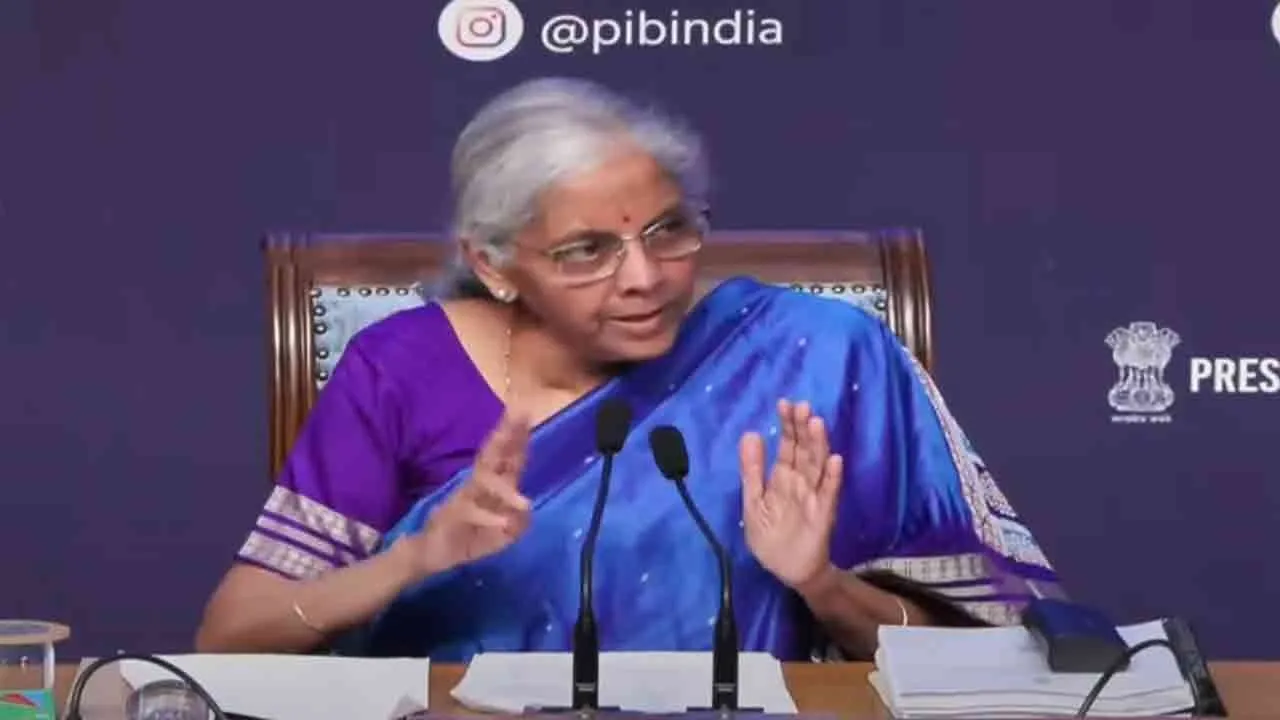  '40 percent GST on large cars' - Finance Minister Nirmala Sitharaman announces Photograph: (delhi) 
