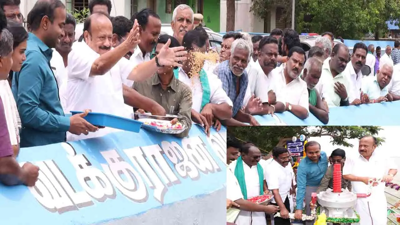  கீழணையிலிருந்து பாசனத்திற்காக தண்ணீர் திறப்பு!