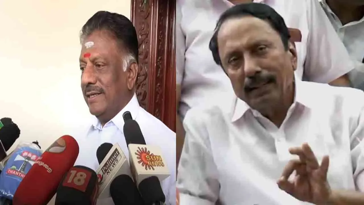  'Sengottaiyan is a warm-hearted person' - OPS interview Photograph: (ops) 