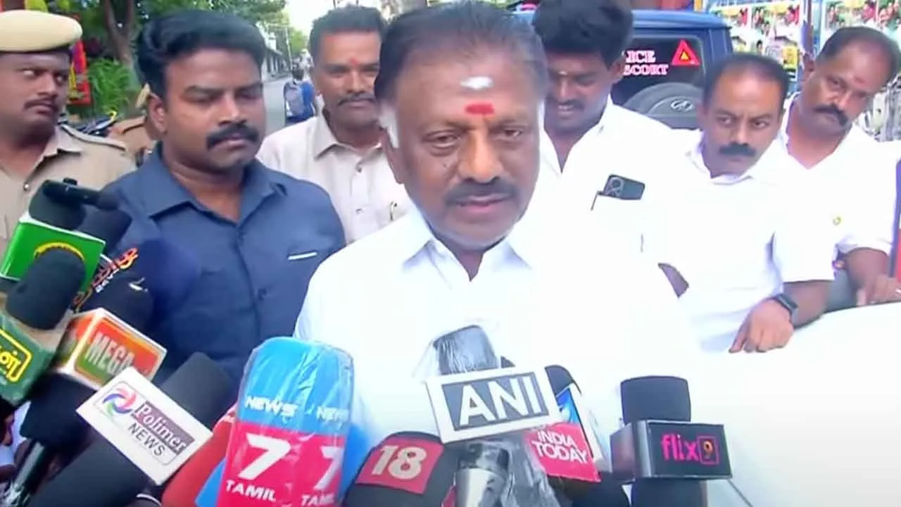  “செங்கோட்டையனின் எண்ணம் வெற்றி அடைய  வாழ்த்துகள்” - ஓ.பி.எஸ். பேட்டி!