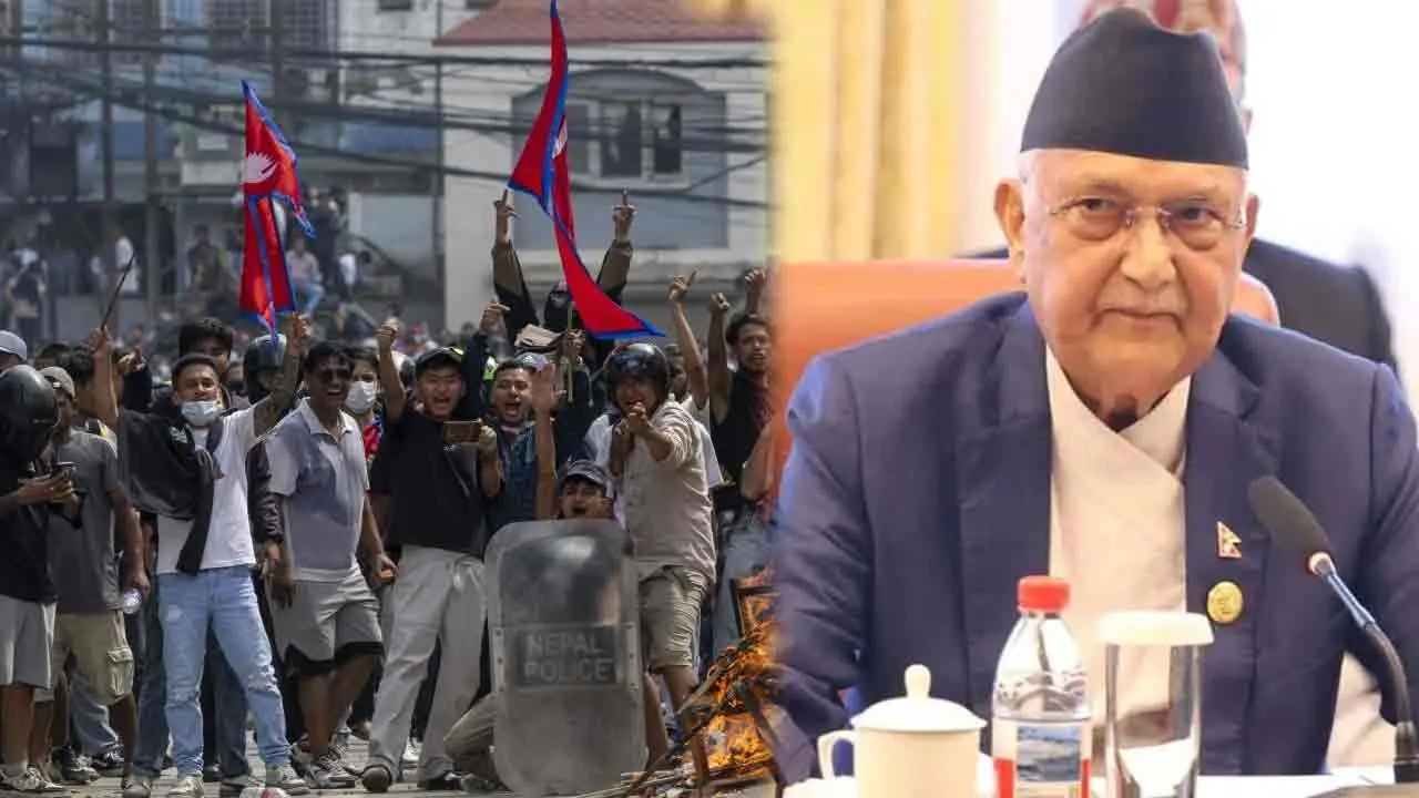  ‘ஜென்  Z’ போராட்டம்; பற்றி எரியும் நேபாளம்- பதவி விலகிய பிரதமர்