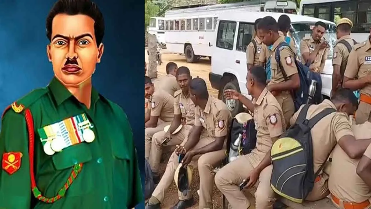  Emanuel Sekaran Memorial Day - Paramakudi under police control Photograph: (police) 