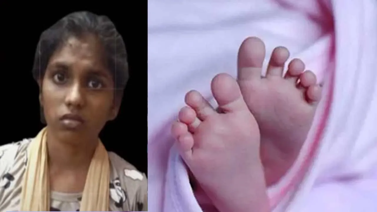  Tissue paper stuck in baby's nose - mother's shocking confession Photograph: (kanyakumari) 