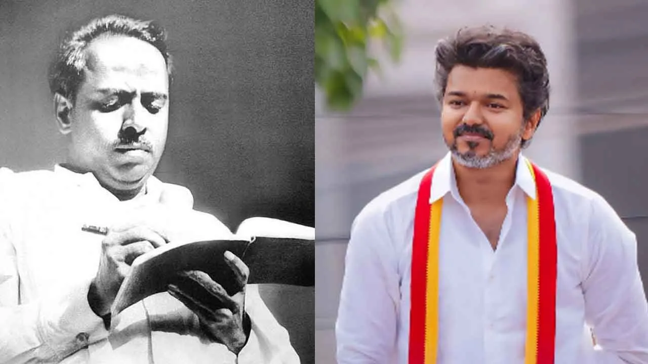  'A wonderful political leader without family dominance' - Thaveka Vijay Photograph: (tvk) 