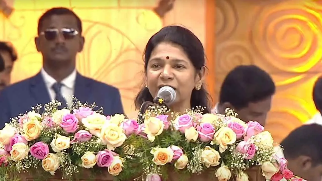  “புதிதாக வரக்கூடியவர்களையும் வென்று காட்டுவோம்” - கனிமொழி எம்.பி. சூளுரை!
