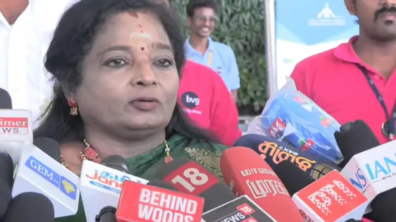  We will not allow the corrupt DMK regime to continue - Tamilisai interview Photograph: (BJP) 