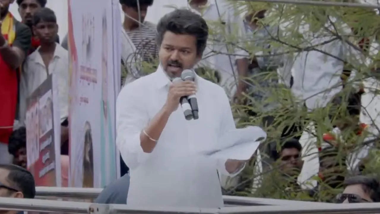  “மை டியர் சி.எம். சார் நீங்களா? நானா? என்று பார்த்துவிடுவோம்” - விஜய் சவால்