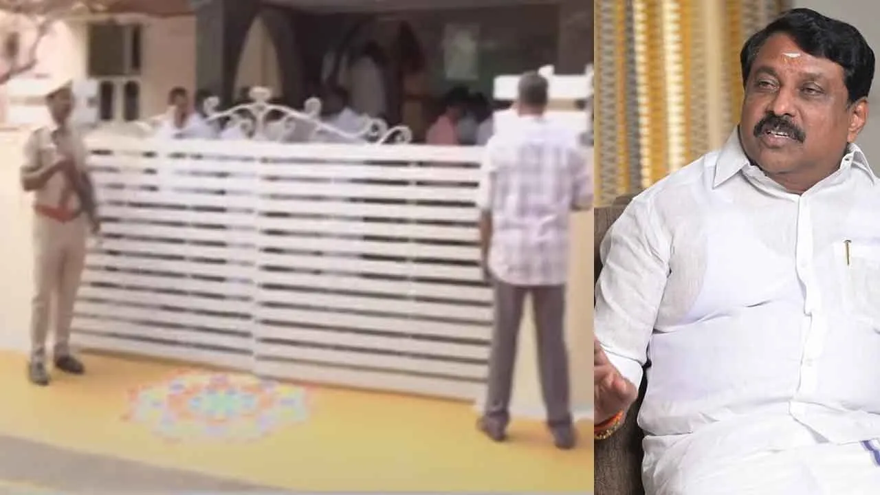  Nainar Nagendran, who came in search of a home, meets Edappadi Photograph: (bjp) 