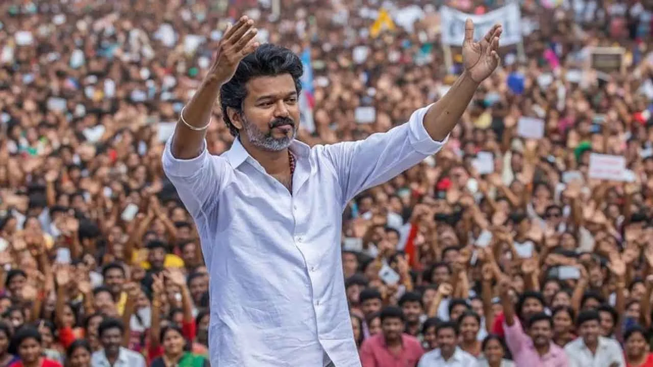  'They are trembling with fear of recognition' - Tvk Vijay Photograph: (tvk) 