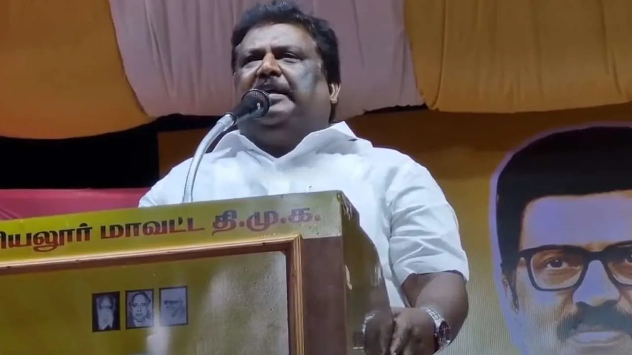  'The AIADMK must be rescued by the Tamil Nadu Chief Minister' - Minister Sivashankar's speech Photograph: (dmk) 