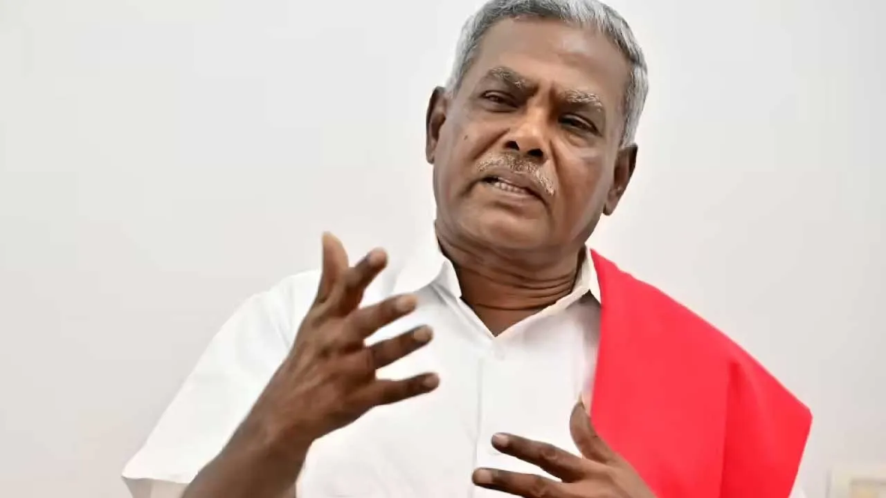  'No matter how many factions AIADMK splits into, BJP will lead it' - P. Shanmugam's criticism Photograph: (P SHANMUGAM) 