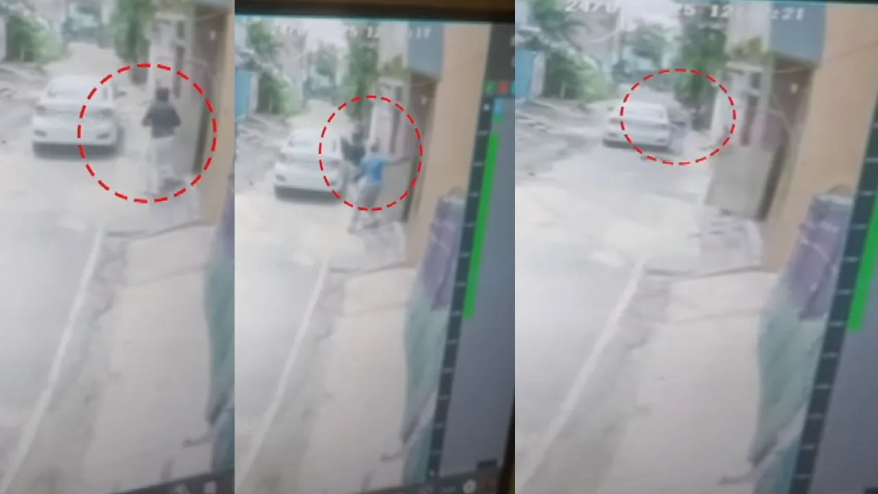  Child abducted in broad daylight after father was sprayed with chilli powder - shock in Vellore Photograph: (vellore) 