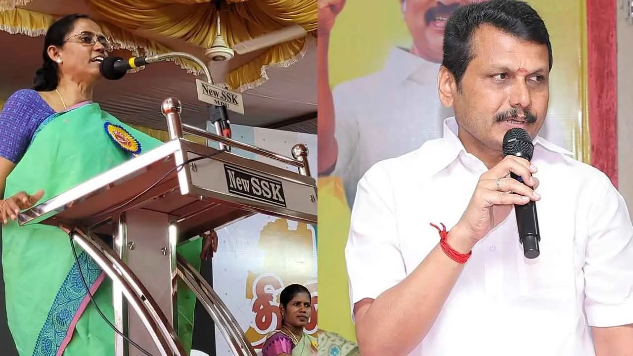  “இதுபோன்ற அவமரியாதையை ஏற்றுக்கொள்ள மாட்டோம்” - செந்தில் பாலாஜிக்கு ஜோதிமணி கண்டனம்!