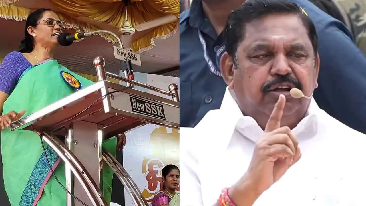  “காங்கிரஸ் கட்சியைப் பற்றிப் பேச என்ன அருகதை இருக்கிறது?” - இ.பி.எஸ்.ஸுக்கு  ஜோதிமணி கண்டனம்!