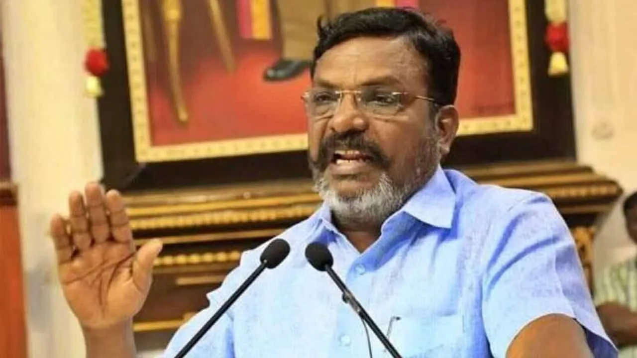  'That is Edappadi Palaniswami's wish' - Thirumavalavan interview Photograph: (vck) 