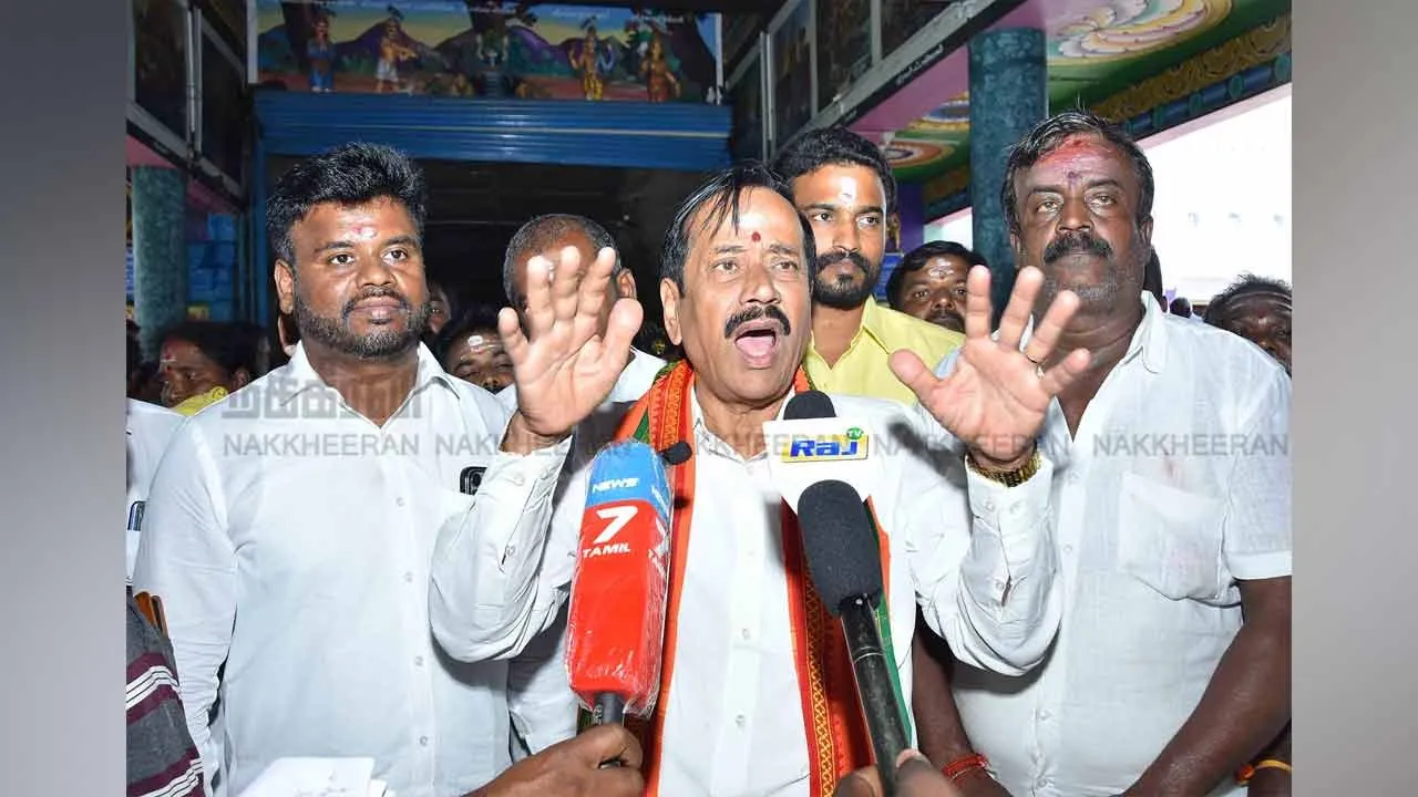  “சதியா? இல்லை இயல்பாக நடந்த விபத்தா?” - எச். ராஜா பரபரப்பு பேட்டி!