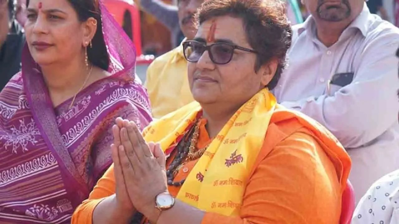  Former MP Sadhvi Pragya Singh Thakur 
