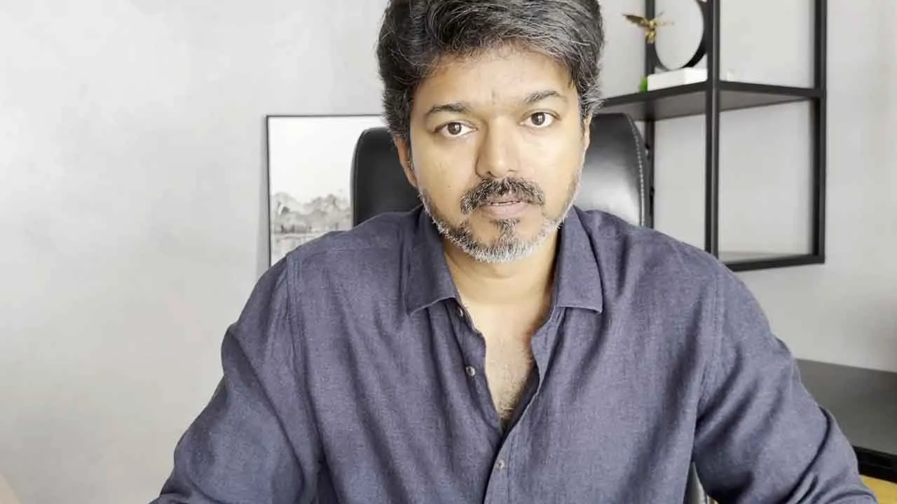  ''CM sir, if you are thinking of buying some bhaji...'' - Vijay Tvk speech Photograph: (tvk) 