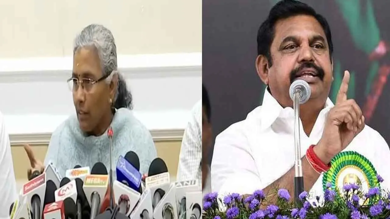  EPS questioned What is the need for the Revenue Secretary to give an interview to the media? at Karur incident; 