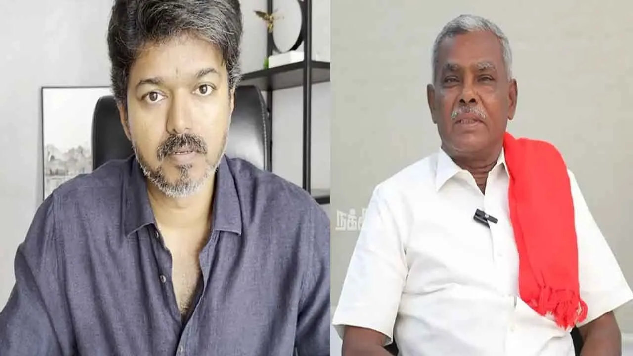  P. Shanmugam says Vijay's speech has irresponsible political motives 
