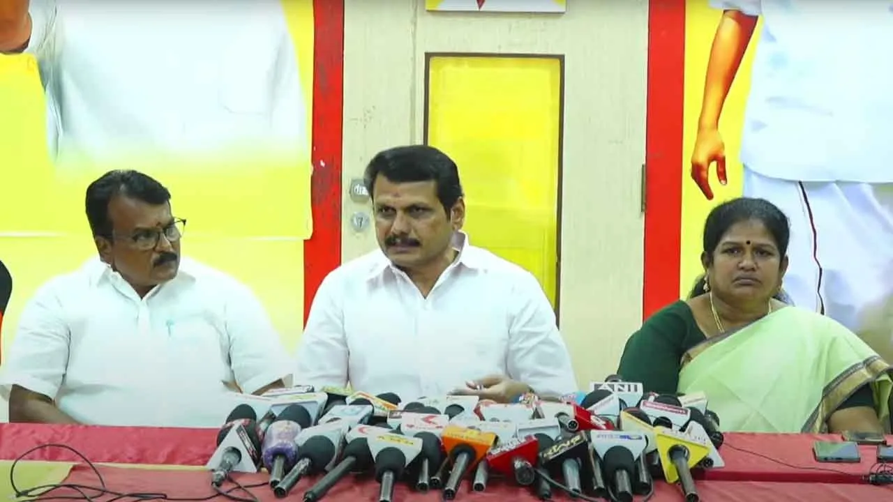  கரூர் துயரம் : ‘கட்டுக்கடங்காத கூட்டமல்ல; கட்டுப்பாடற்ற கூட்டம்’ - அம்பலப்படுத்தும் செந்தில் பாலாஜி!