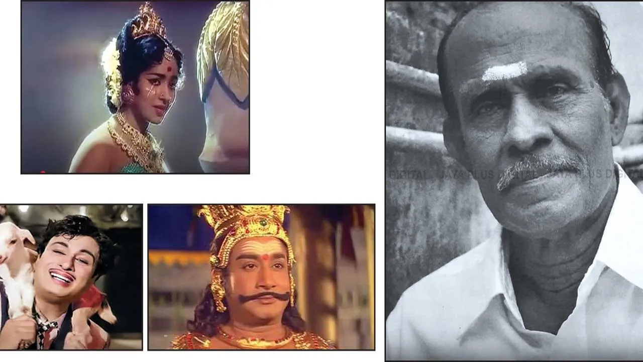  மறைத் தமிழ் பாடல்களால் திரைத்துறை ஆண்ட பண்ணிசைக் கவிஞர் பூவை செங்குட்டுவன் - வே குமரவேல்