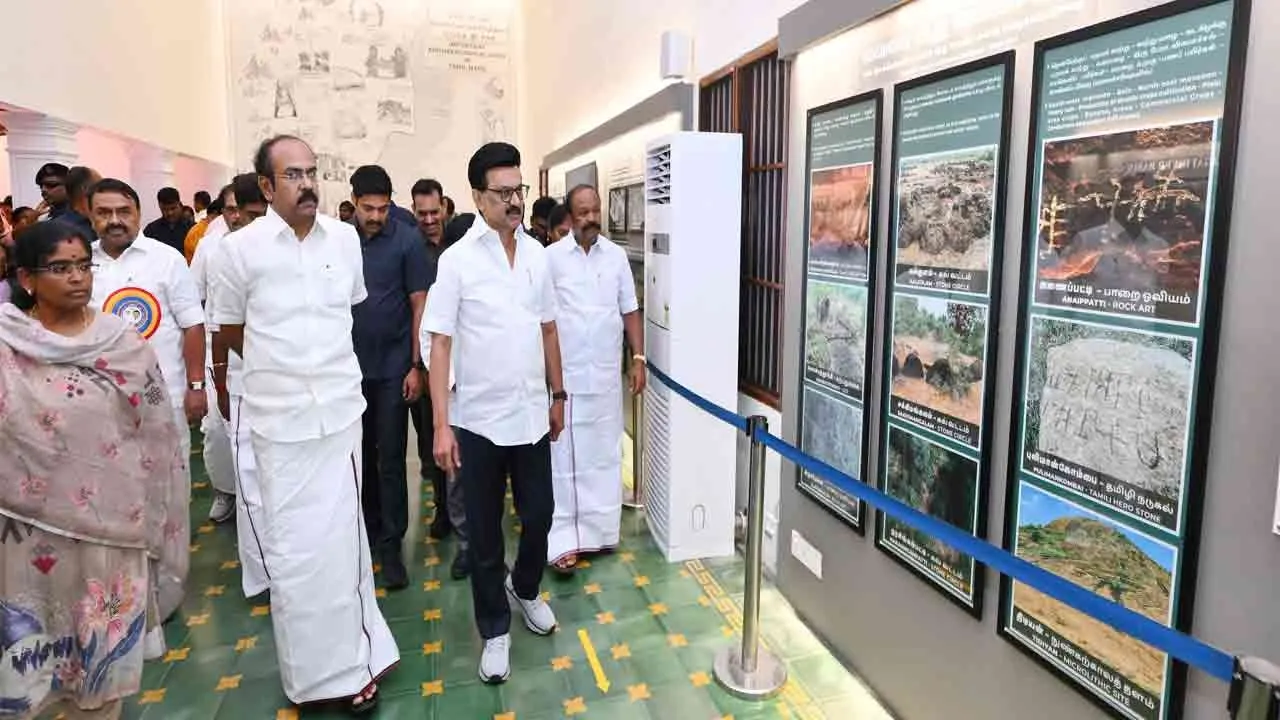  “12 லட்சம் பார்வையாளர்களைக் கவர்ந்துள்ளது கீழடி அருங்காட்சியகம்” - முதல்வர் பெருமிதம்!