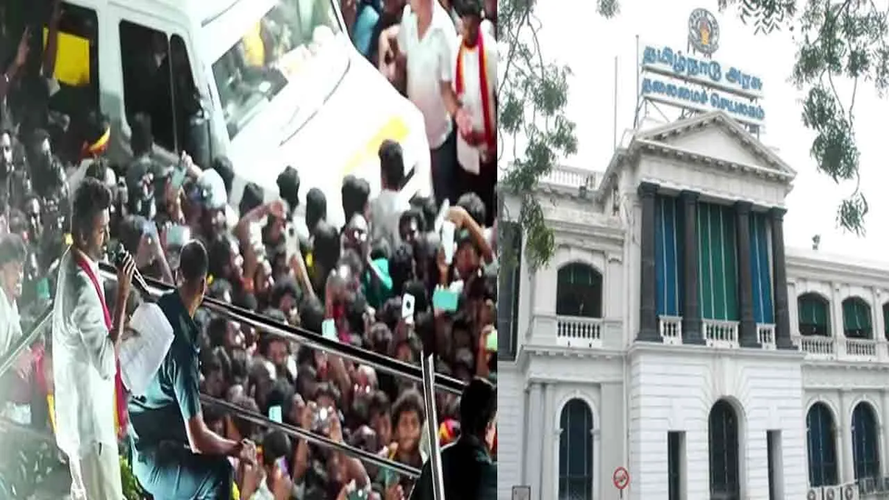  Tamilnadu government Argument in anticipatory tvk executive bail case at Karur stampede incident 