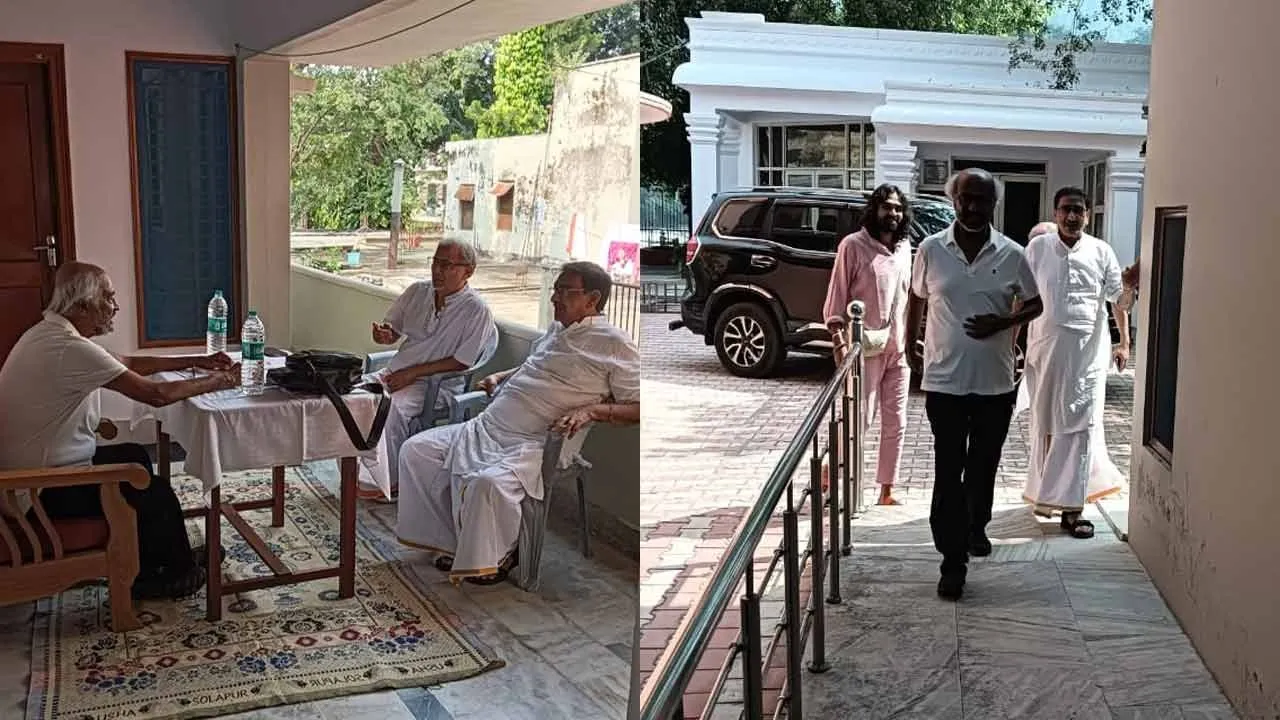  ரிஷிகேஷ் ஆசிரமத்தில் ரஜினிகாந்த்