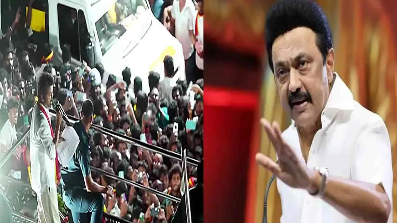  Chief Minister appeals Don't blame each other at karur stampede incident 