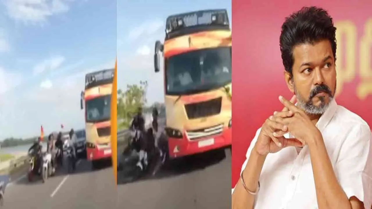  Police plan to immediately seize Vijay's campaign vehicle 