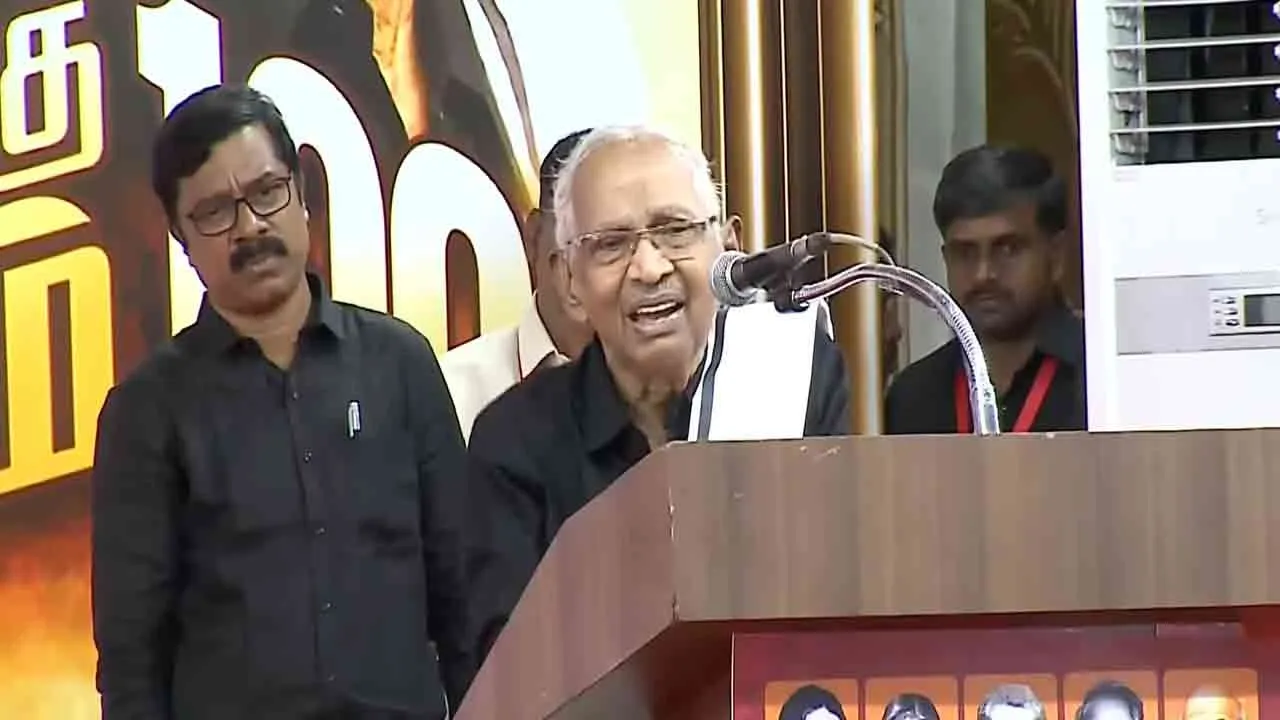  K. Veeramani's speech at the Self-Respect Movement Centenary Commemoration Conference 
