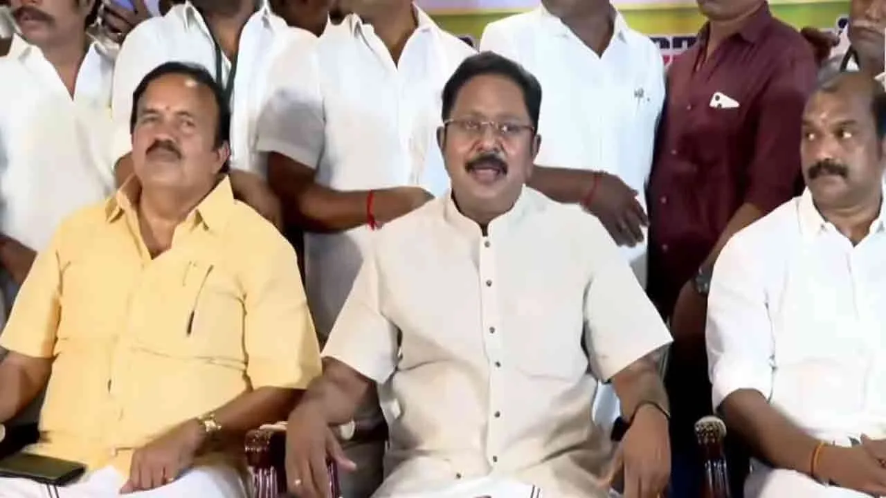  TTV Dhinakara says if Arresting Vijay would set a wrong precedent 