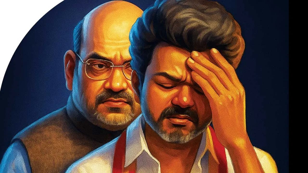  விஜய்க்கு தூண்டில் வீசும் அமித்ஷா தூதர்!