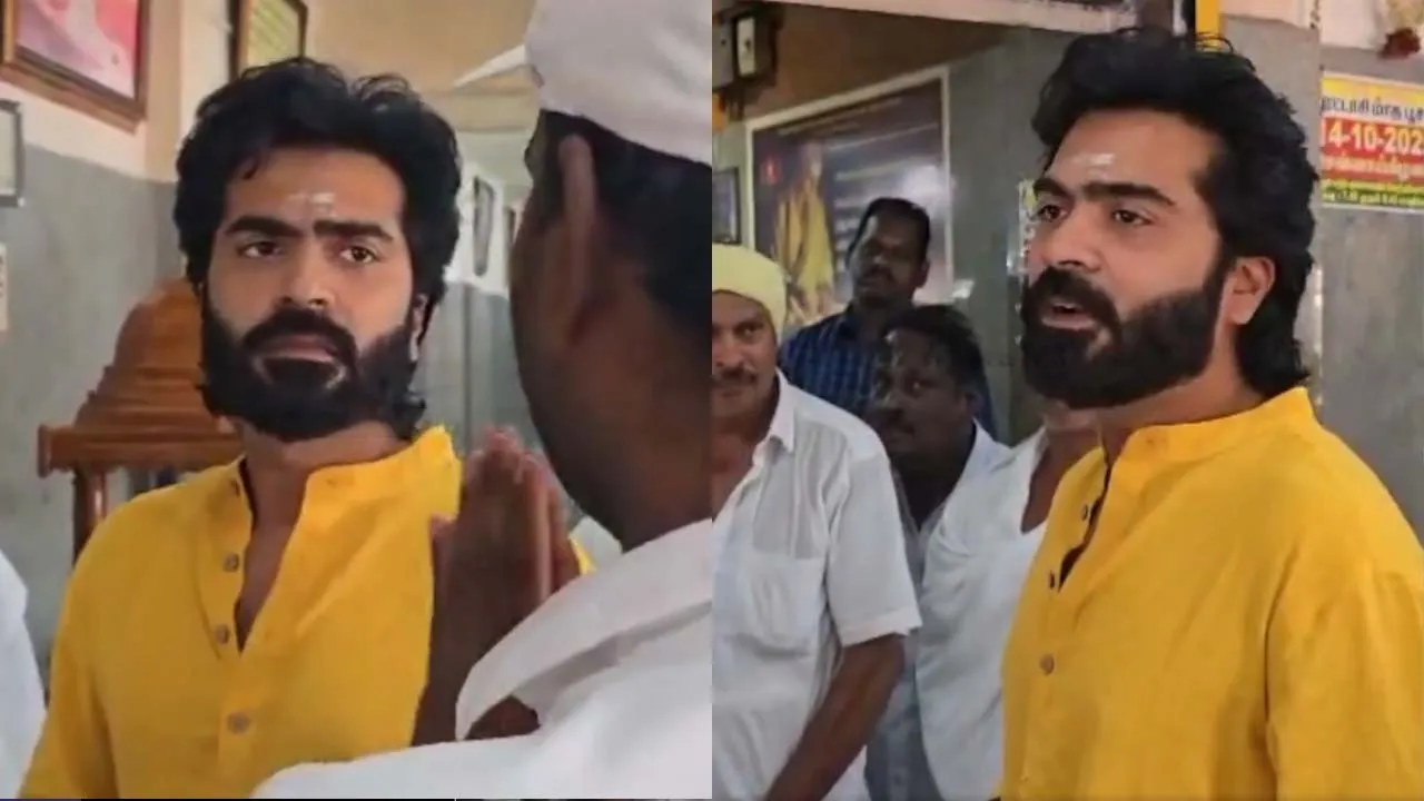  “சைவம் இல்லாம இங்க வருவனா....” - சிம்பு