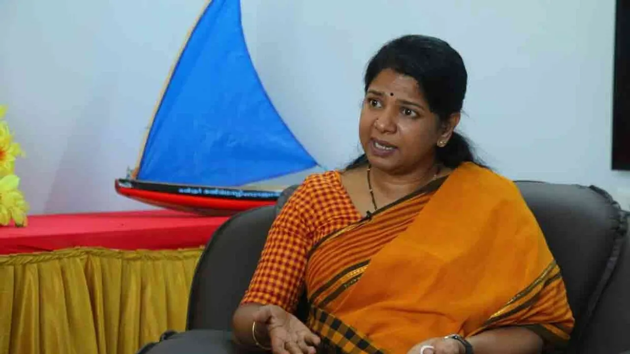  Delhi Chief Minister Rekha Gupta's speech is hateful - Kanimozhi MP responds! Photograph: (dmk) 