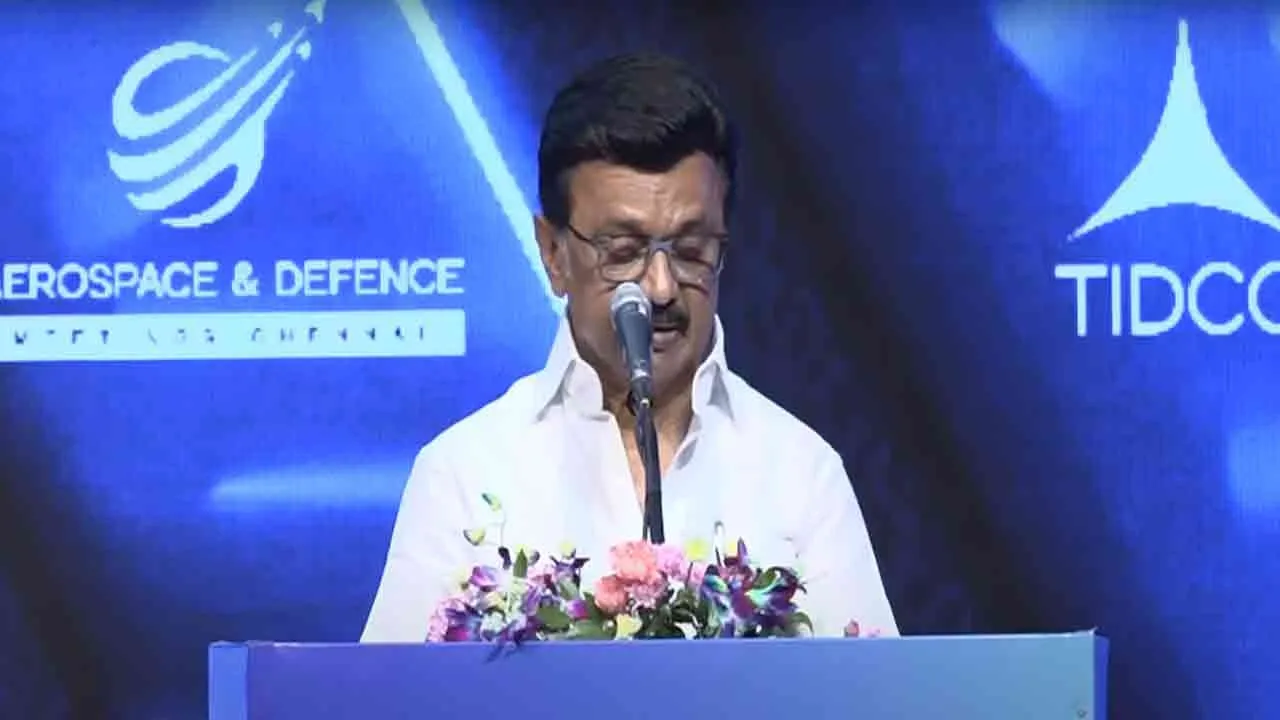  Chief Minister M.K. Stalin  proudly says Tamil Nadu is becoming a leader in the manufacturing sector 