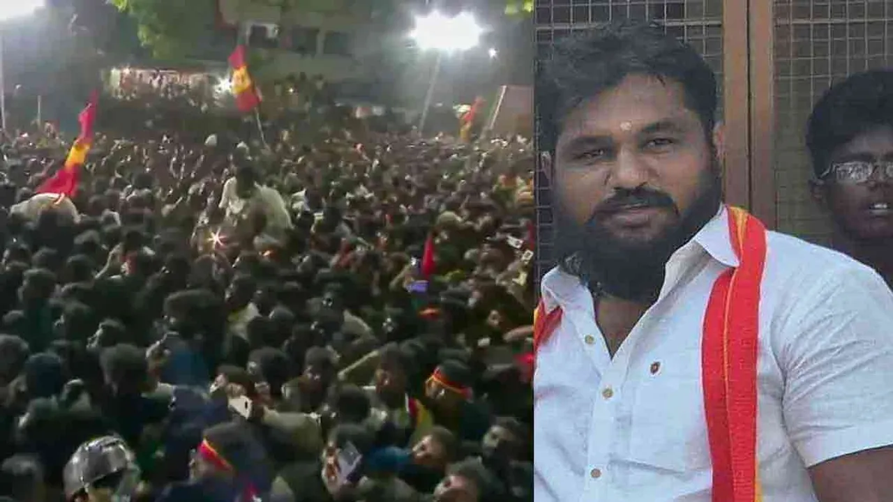  Karur stampede incident - Baunraj's bail plea rejected Photograph: (tvk) 