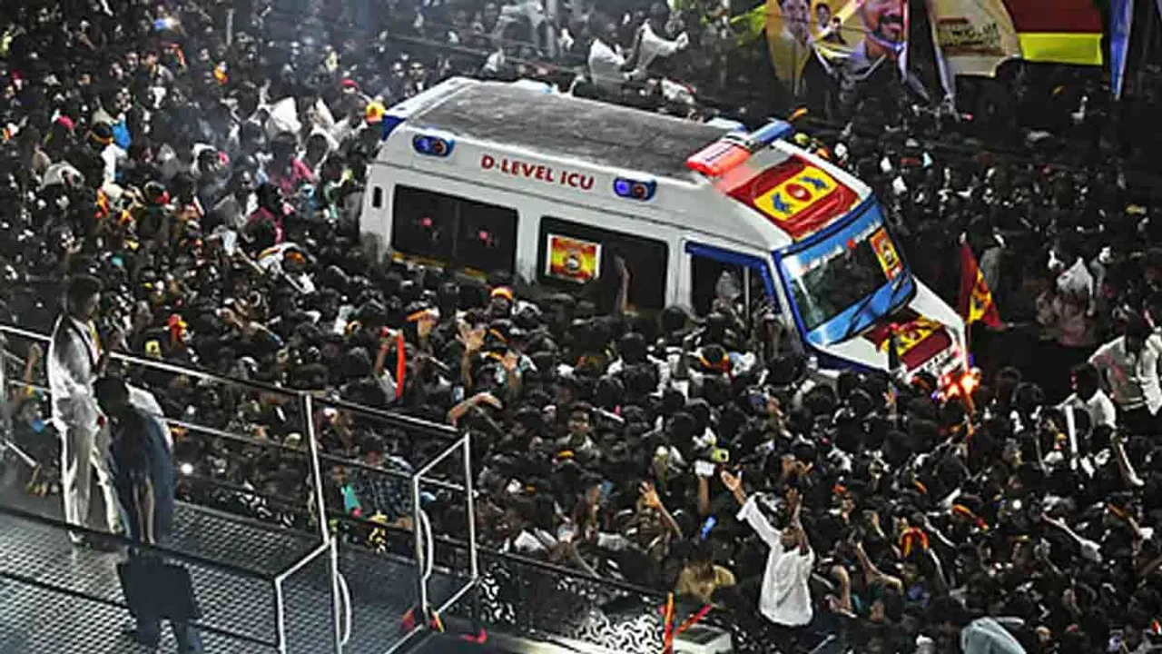  Karur stampede; Investigation Team slams Vijay Photograph: (tvk) 