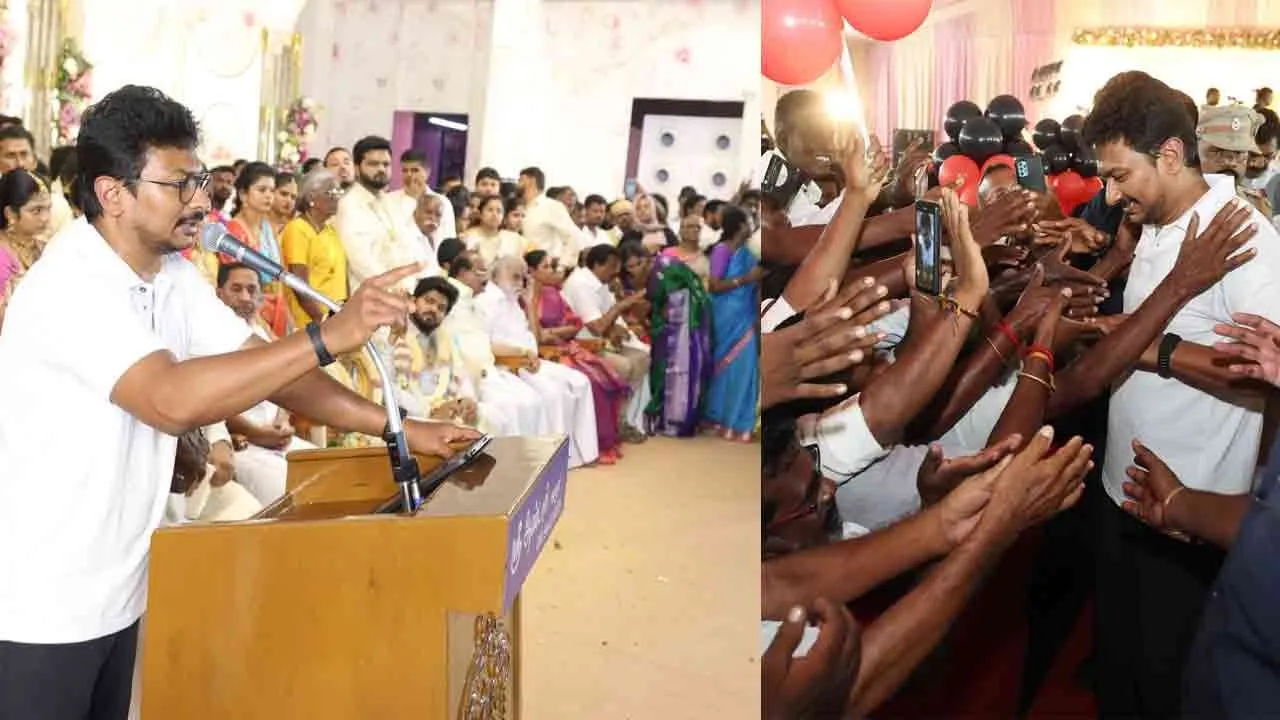  “என்றைக்குமே கை நம்மை விட்டுப் போகாது” - துணை முதல்வர் உதயநிதி பேச்சு!