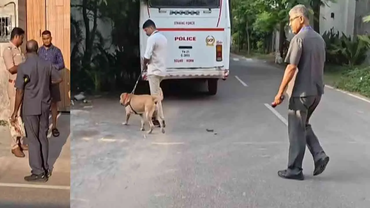  த.வெ.க. தலைவர் விஜய் வீட்டிற்கு மீண்டும் வெடிகுண்டு மிரட்டல்!