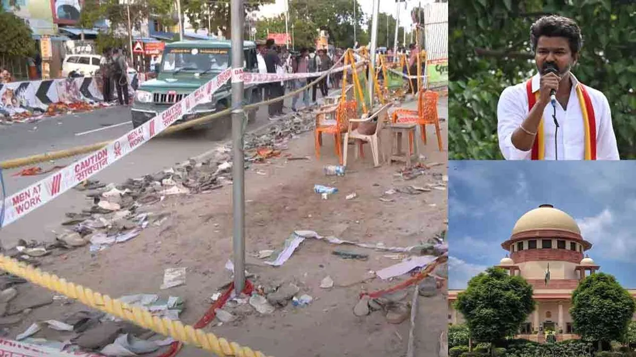  Karur incident - Supreme Court verdict date released Photograph: (tvk) 