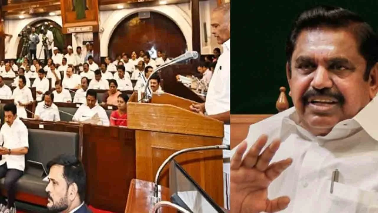  சட்டப்பேரவையில் அதிமுக ஆர்ப்பாட்டம்..? -  இபிஎஸ் தலைமையில் எம்.எல்.ஏ.க்கள் ஆலோசனை!