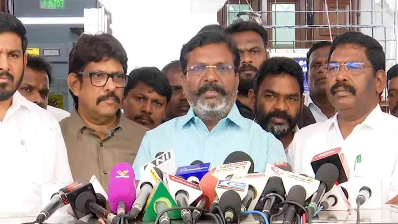  Thirumavalavan met the Chief Minister 