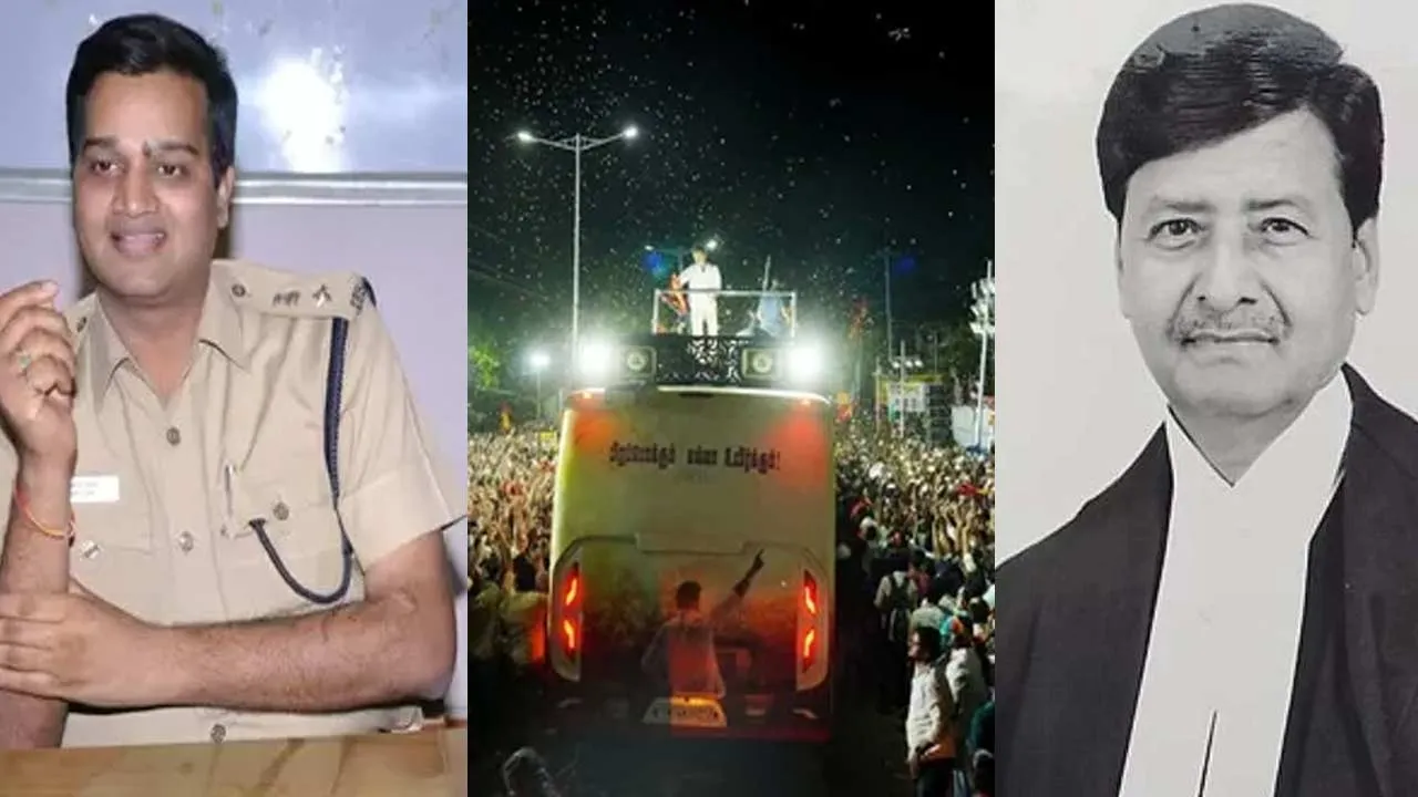  Asra Garg, Ajay Rastogi...' - Will the Supreme Court's verdict bring any good? Photograph: (karur stampede) 