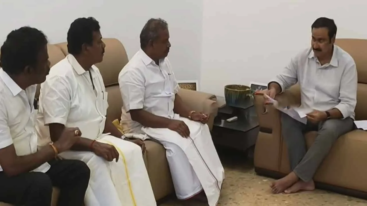  Anbumani holds talks with PMK MLAs Photograph: (pmk) 